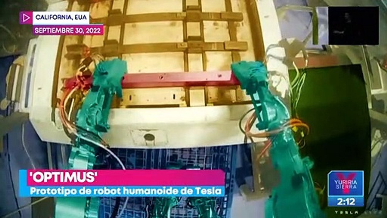 Tesla presenta a "Optimus", prototipo de robot humanoide