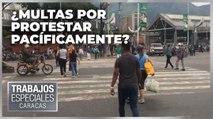 ¿Multas por protestar pacíficamente? – Especiales VPItv