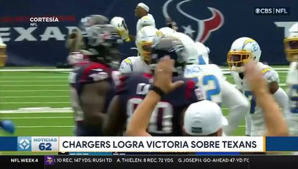 Chargers Logra Victoria Sobre Texans