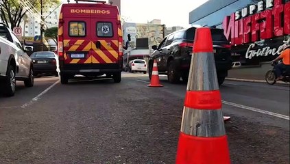 Siate socorre homem com ferimento na cabeça no Centro