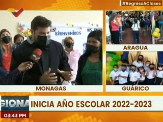 Скачать видео: Monagas | Más de 216 mil niñas y niños se incorporan en las instituciones educativas