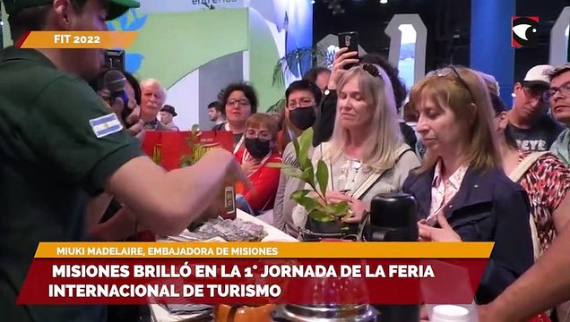 Misiones brilló en la 1° jornada de la Feria Internacional del Turismo 2