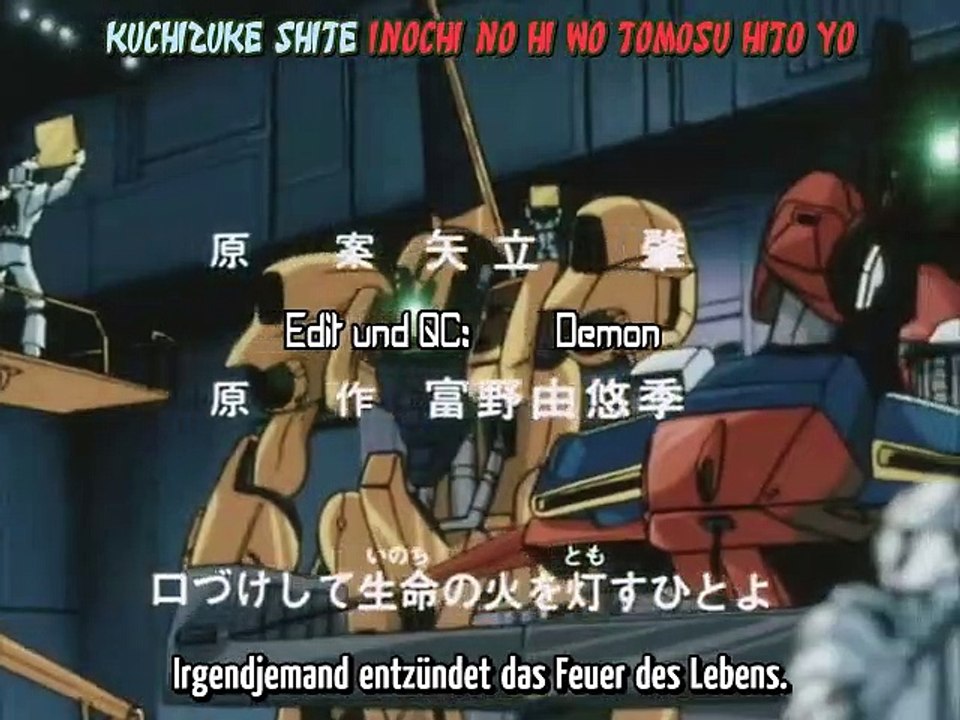 Mobile Suit Zeta Gundam Staffel 1 Folge 46 HD Deutsch
