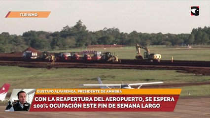 Con la reapertura del aeropuerto, se espera 100% ocupación este fin de semana largo
