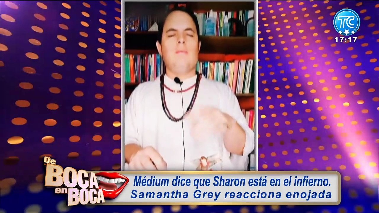 Médium dice que Sharon está en el infierno y así reacciona Samatha Grey