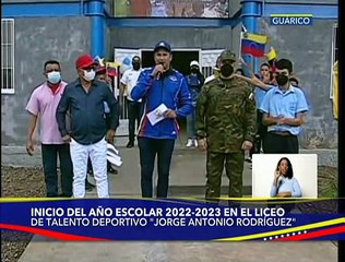 Inaugurado liceo de talento deportivo Jorge Antonio Rodríguez