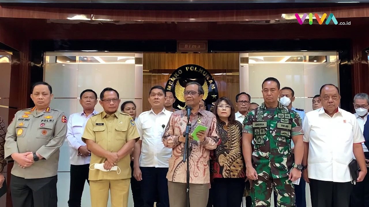 Mahfud Md Soroti Aksi Brutal Anggota TNI Tragedi Kanjuruhan