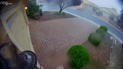 Prescott Valley storm as captured by Sandy Gardner