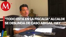 Todo está en la FGE; no protejo a nadie: alcalde de Salina Cruz sobre caso de Abigail Hay