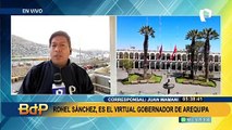 Rohel Sánchez, exrector de la Universidad  San Agustín, es el virtual  gobernador regional de Arequipa