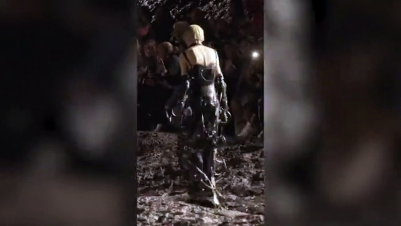 Paris: Balenciaga showcases Summer 23 Collection in a mud pit