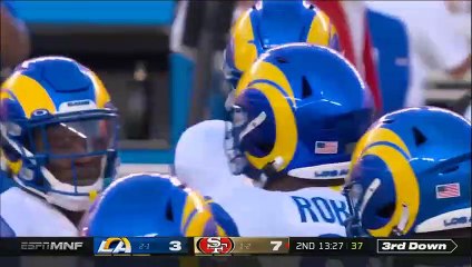 San Francisco 49ers vs. Los Angeles Rams Full Highlights 2nd QTR _ NFL Week 4_ 2022