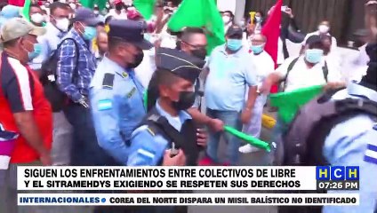 ¡En la Capital! Personal del hospital de San Lorenzo protesta por desabastecimiento y falta de pago