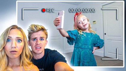 Hidden Camera Catches Everleigh Making Secret Tik Toks...