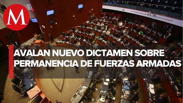 Comisiones del Senado aprueban nueva propuesta sobre Fuerzas Armadas