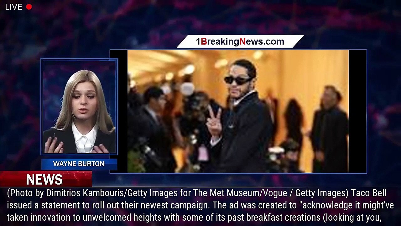 Taco Bell partners with Pete Davidson to issue new ad 'The Apology