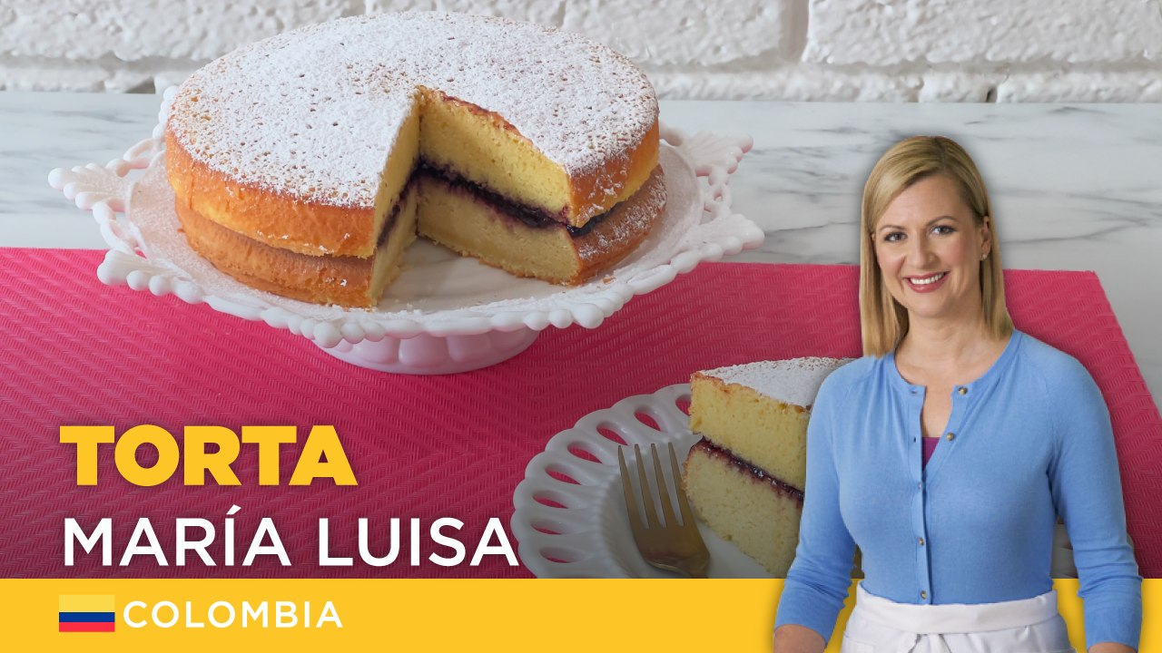 TORTA MARIA LUISA | Postre Colombiano por Ana Olson | El Gourmet - Vídeo  Dailymotion
