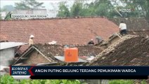 Angin Puting Beliung di Temanggung Terjang Permukiman Warga