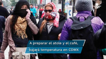 ¡Saca la cobija de tigre! Prevén temperaturas de hasta 4 grados en cinco alcaldías