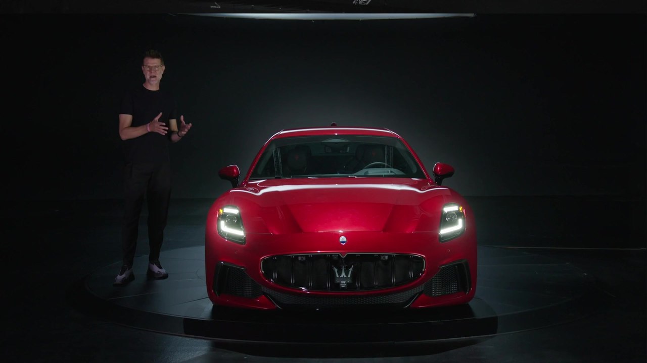 The new Maserati GranTurismo presented by Klaus Busse, Head of Maserati Design