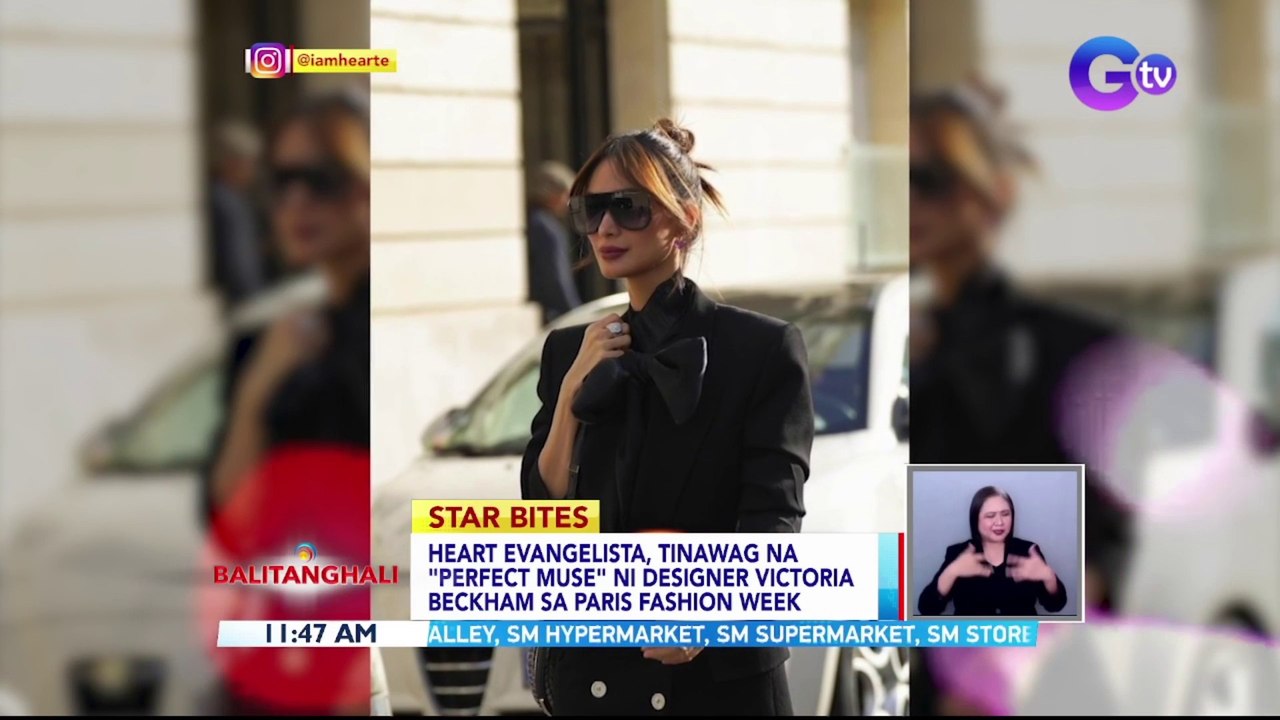Heart Evangelista, tinawag na "Perfect Muse" ni designer Victoria Beckham sa Paris fashion week | BT