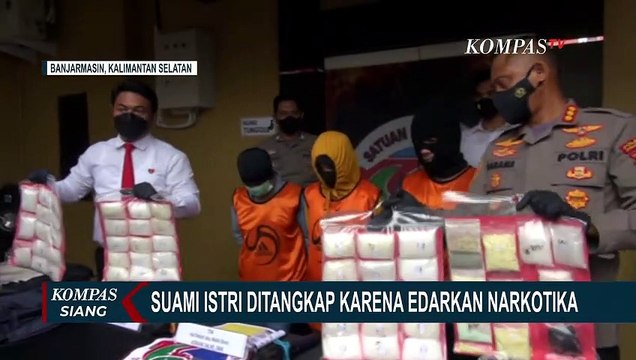 Pasangan Suami Istri Ditangkap Karena Edarkan Narkoba, Hampir 5 KG Sabu Disita Jadi Bukti!