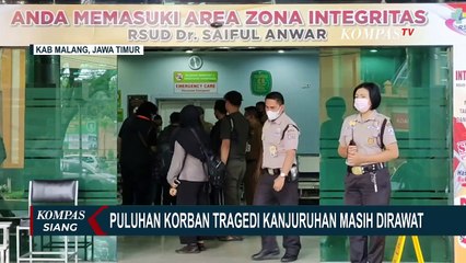 30 Korban Tragedi Sepak Bola Kanjuruhan Masih Dirawat di RSSA Malang, 7 Masih di ICU