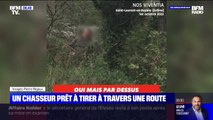 Vercors: filmé, un chasseur se dit prêt à tirer à travers une route