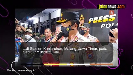 Nama dan Jabatan Sembilan Perwira Polisi yang Dicopot Usai Tragedi Kanjuruhan