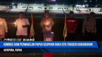Wakapolda Papua Hadiri Aksi 129 Lilin Untuk Korban Tragedi Kanjuruhan