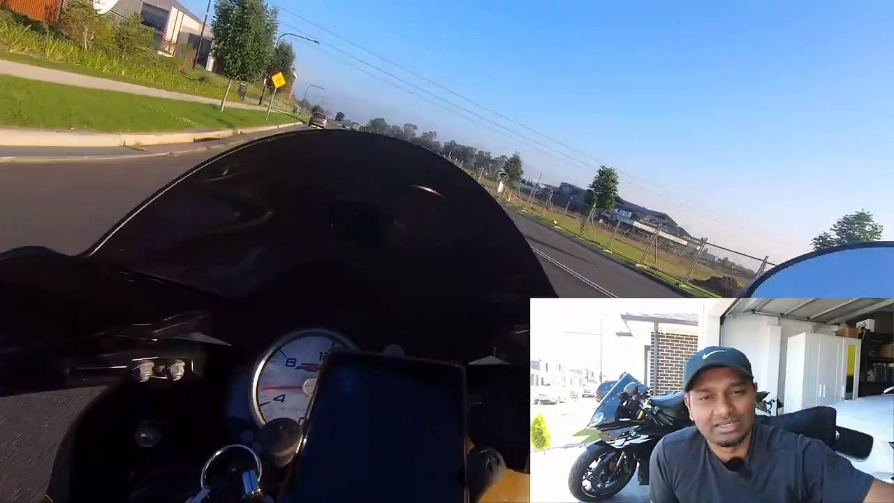 My First Ride _ BMW S1000 RR _ SuperBike Ride to GYM _ Enn Bike Gethu and He is VENOM