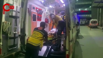 Tabanca ile havaya ateş ettiği için kendisini uyaran komşusunu vurdu