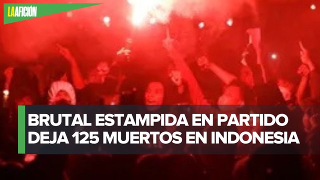 Elevan a 33 la cifra de menores fallecidos tras tragedia en partido de futbol de Indonesia