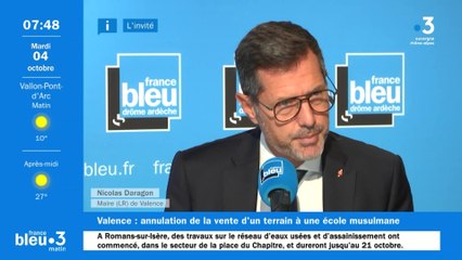 Nicolas Daragon, maire LR de Valence