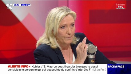 Marine Le Pen: "Il n'y a pas eu de baisse du chômage, mais une ubérisation du marché du travail"