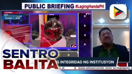 PCSO, nanindigan na walang nangyaring human intervention sa draw ng Grand Lotto 6/55 nitong Sabado