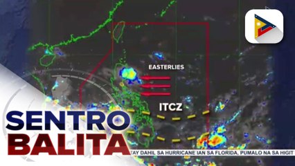 Download Video: Easterlies, patuloy na umiiral sa silangang bahagi ng Luzon at Visayas