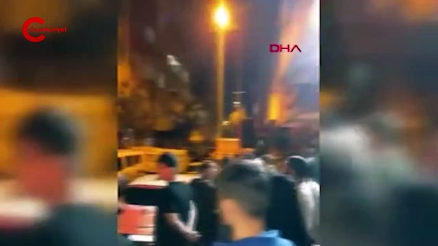 Küçükçekmece'de madde kullandıktan sonra olay çıkaran kişiye polis müdahale etti