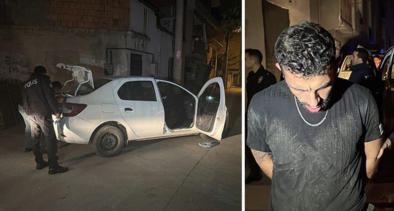 Çaldığı araçla polisten kaçan şüpheli 30 kilometre sonra yakalandı