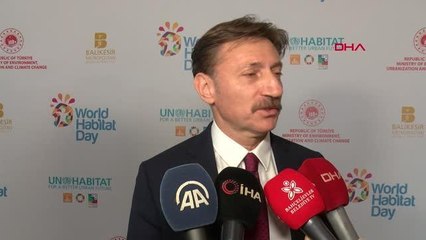 BAHÇELİEVLER BELEDİYE BAŞKANI BAHADIR, DÜNYA HABİTAT GÜNÜ'NE KONUŞMACI OLARAK KATILDI