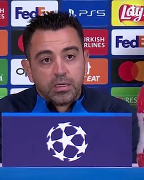 La rueda de prensa de Xavi Hernández antes del Inter-Barça / FCB