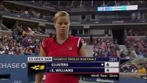 Kim Clijsters VS Serena Williams Highlight 2009 SF