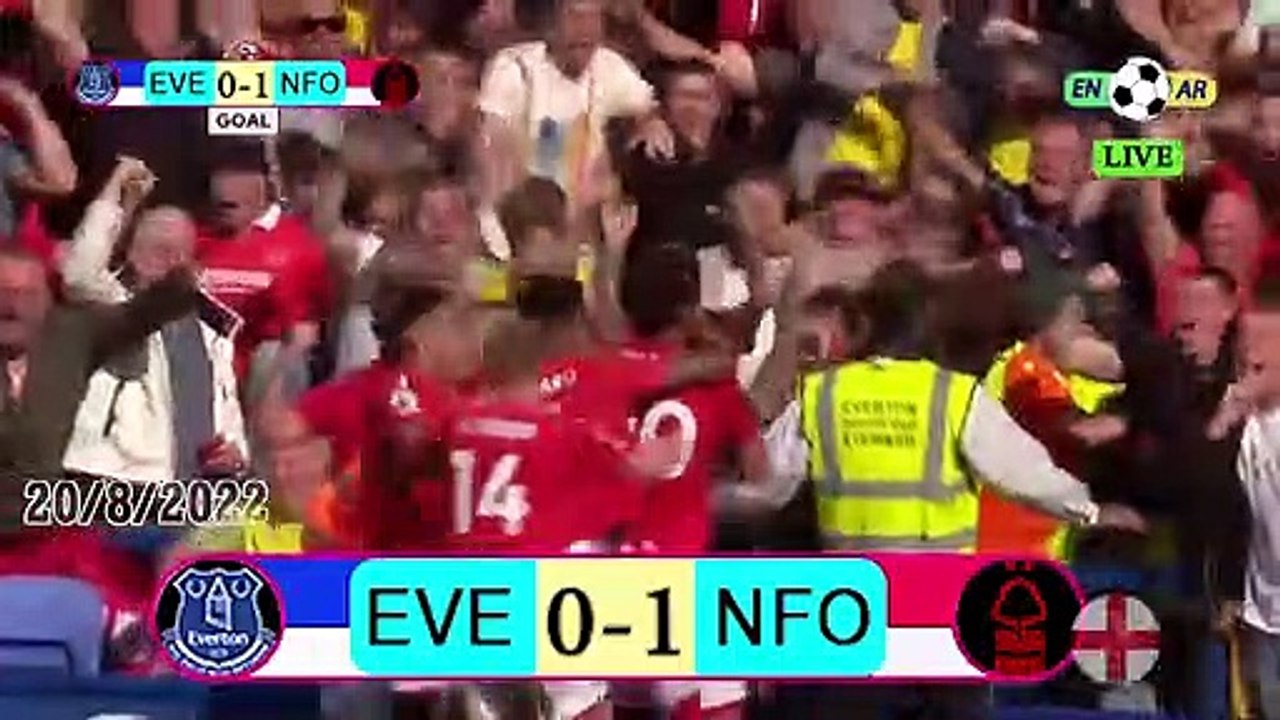 Everton 1-1 Nottingham / نوتينغهام 1-1إيفرتون -  English Premier League 2022 / 2023  الدوري الإنجليزي الممتاز