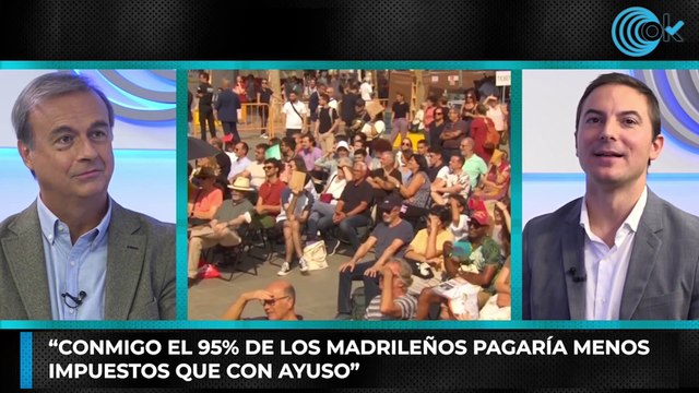 Juan Lobato (PSOE): “Conmigo el 95% de los madrileños pagaría menos impuestos que con Ayuso”
