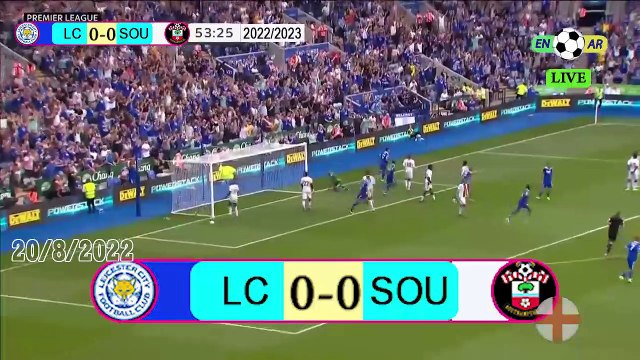 Leicester City 1-2 Southampton / ساوثهامبتون2-1ليسترسيتي - English Premier League 2022 / 2023 الدوري الإنجليزي الممتاز