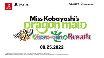 Miss Kobayashi’s Dragon Maid: Burst Forth!! Choro-gon Breath - Trailer officiel