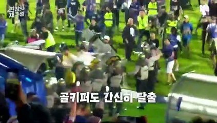 [현장의재구성] 생지옥 된 축구장…인도네시아 악몽의 날