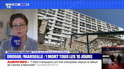 Marseille: "Plus de 1000 trafiquants interpellés depuis le début de l'année", selon la préfète de police des Bouches-du-Rhône