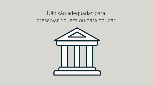 As moedas virtuais não são verdadeiras moedas. Saiba porquê