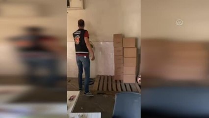 Gümrük Muhafazadan sahte alkol operasyonu